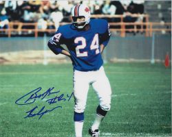 Autographed BOOKER EDGERSON 8X10 Buffalo Bills Photo