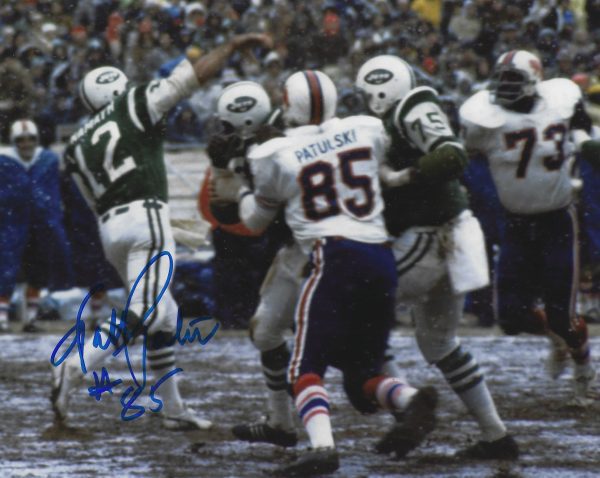 Autographed WALT PATULSKI 8X10 Buffalo Bills Photo