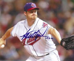 AUTOGRAPHED PAUL BYRD  8X10 Cleveland Indians Photo