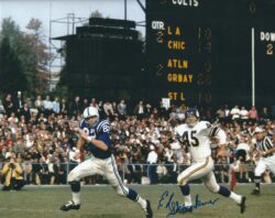 Autographed  ED SHAROCKMAN 8X10 Minnesota Vikings Photo