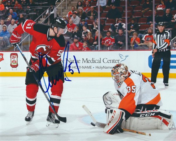 Autographed SERGEY KALININ 8X10 New Jersey Devils Photo