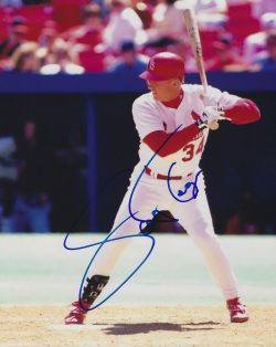 AUTOGRAPHED SCOTT COOPER 8X10 St. Louis Cardinals photo