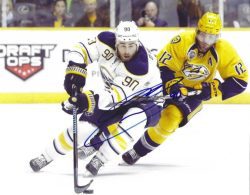 Autographed RYAN O'REILLY 8X10 Buffalo Sabres Photo
