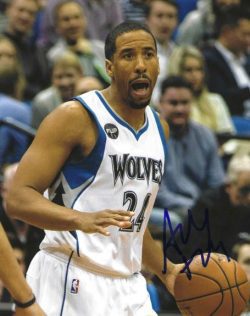 Autographed ANDRE MILLER 8x10 Minnesota Timberwolves Photo