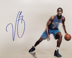 Autographed Victor Oladipo Oklahoma City Thunder 11x14 Photo