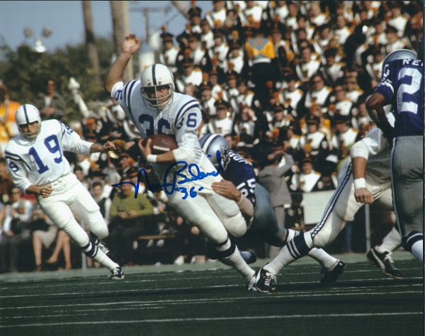 Autographed NORM BULAICH 8X10 Baltimore Colts photo