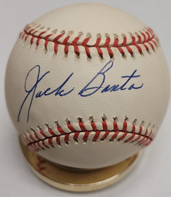 JACK BANTA Autographed Official National League Baseball