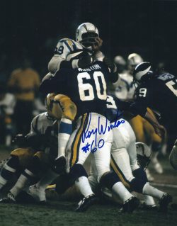 Autographed ROY WINSTON 8X10 Minnesota Vikings Photo