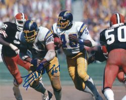 Autographed ED WHITE 8X10 San Diego Chargers Photo