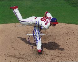 AUTOGRAPHED DAVID BUCHANAN 8X10 Philadelphia Phillies Photo