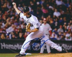 AUTOGRAPHED JON GRAY 8X10 Colorado Rockies Photo