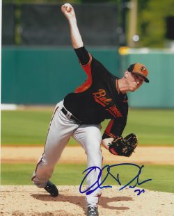AUTOGRAPHED OLIVER DRAKE 8X10 Baltimore Orioles Photo