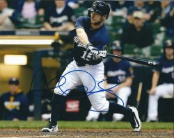 AUTOGRAPHED ALEX PRESLEY 8X10 Milwaukee Brewers Photo