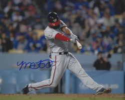 Autographed MICHAEL TAYLOR 8X10 Washington Nationals Photo