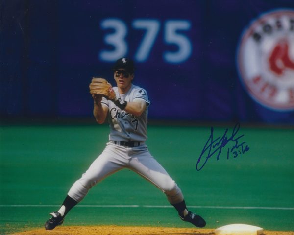 Autographed SCOTT FLETCHER Chicago White Sox 8x10 Photo