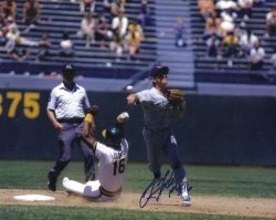 Autographed SCOTT FLETCHER Texas Rangers 8x10 Photo