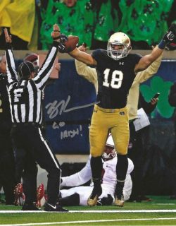 Autographed BEN KOYACK 8X10 Notre Dame Photo