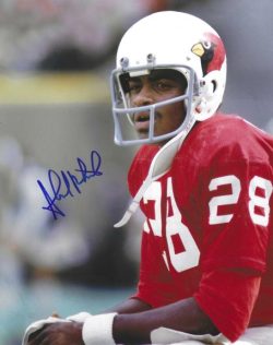 Autographed AHMAD RASHAD 8X10 St. Louis Cardinals Photo