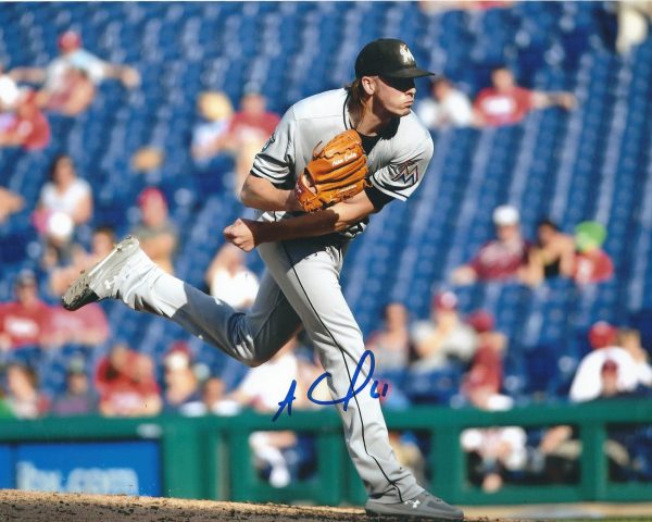 AUTOGRAPHED ADAM CONLEY 8X10 Miami Marlins Photo