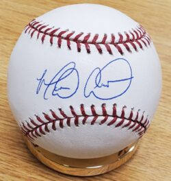 Autographed Marlon Anderson Official Major League Baseball