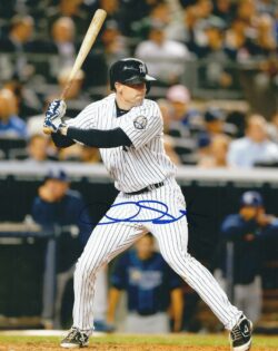AUTOGRAPHED CHRIS STEWART 8X10 NEW YORK YANKEES photo