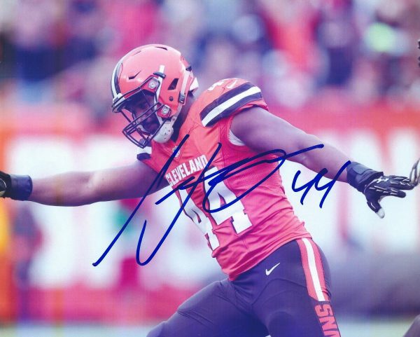 Autographed NATE ORCHARD 8X10 Cleveland Browns Photo