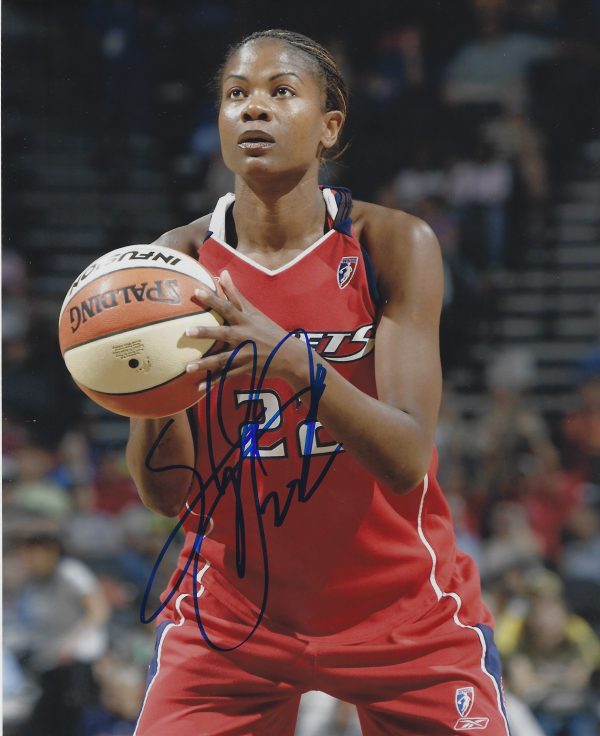 Autographed SHERYL SWOOPES 8X10 Houston Comets photo