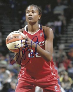 Autographed SHERYL SWOOPES 8X10 Houston Comets photo