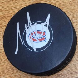 Autographed MAX PACIORETTY Montreal Canadiens Hockey Puck