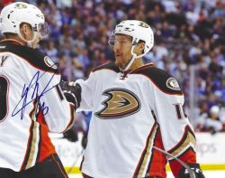 Autographed RYAN GARBUTT 8X10 Anaheim Ducks Photo