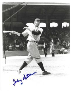 AUTOGRAPHED JOHNNY STURM 8X10 NEW YORK YANKEES photo