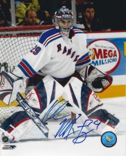 Autographed AL MONTOYA  8X10 New York Rangers Photo