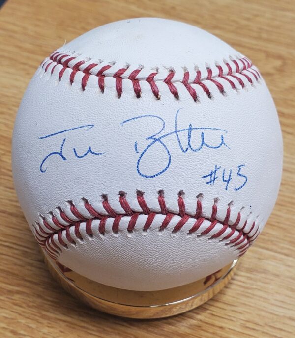Autographed Jim Beattie Official Rawlings Major League Baseball with COA