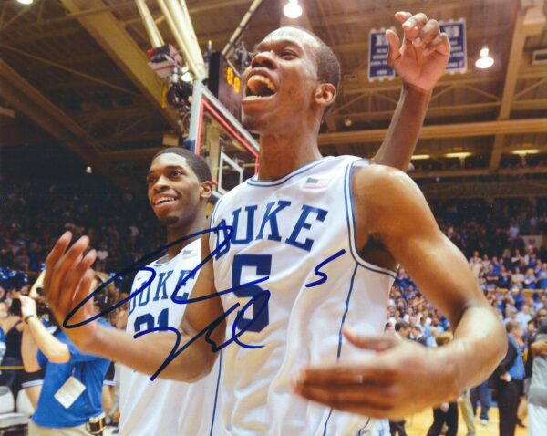 AUTOGRAPHED RODNEY HOOD 8x10 Duke Blue Devils Photo