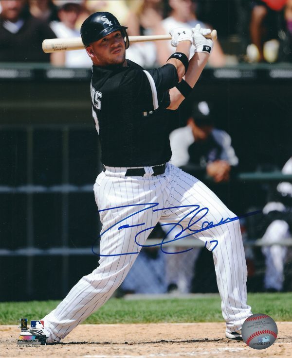 AUTOGRAPHED  TYLER FLOWERS 8X10 Chicago White Sox Photo