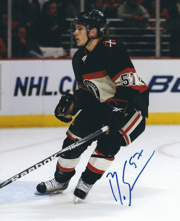Autographed BEN SMITH 8X10 Chicago Blackhawks Photo