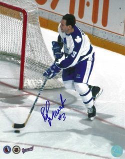 Autographed BRAD MARSH 8x10 Toronto Maple Leafs  photo