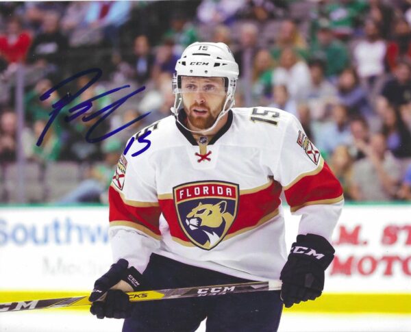 Autographed  PAUL THOMPSON 8x10 Florida Panthers Photo