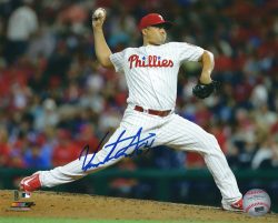 AUTOGRAPHED VICTOR ARANO 8X10 Philadelphia Phillies Photo