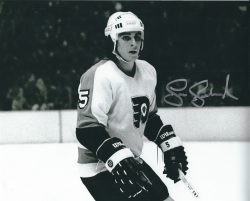 Autographed LARRY GOODENOUGH 8X10 Philadelphia Flyers Photo