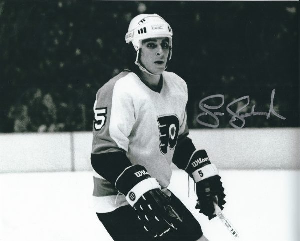 Autographed LARRY GOODENOUGH 8X10 Philadelphia Flyers Photo