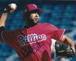 AUTOGRAPHED PEDRO BEATO 8X10 Philadelphia Phillies Photo