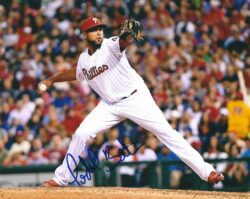 AUTOGRAPHED PEDRO BEATO 8X10 Philadelphia Phillies Photo