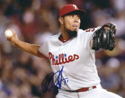 AUTOGRAPHED RICARDO PINTO 8X10 Philadelphia Phillies Photo