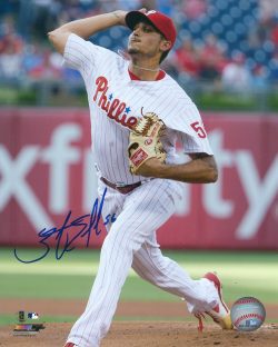 AUTOGRAPHED ZACH EFLIN 8X10 Philadelphia Phillies Photo