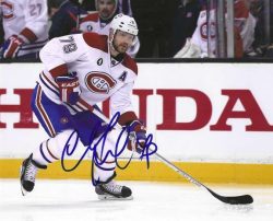Autographed ANDREI MARKOV 8X10 Montreal Canadiens Photo