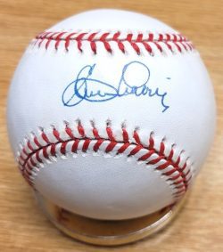 Autographed Clem Labine Official Rawlings National League Baseball w/ COA
