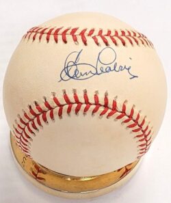 Autographed Clem Labine Official Rawlings National League Baseball w/ COA