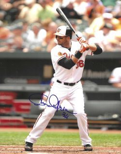AUTOGRAPHED CHRIS DICKERSON 8X10 Baltimore Orioles Photo