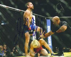 Autographed Jim Miller UFC & MMA 8x10 photo with COA